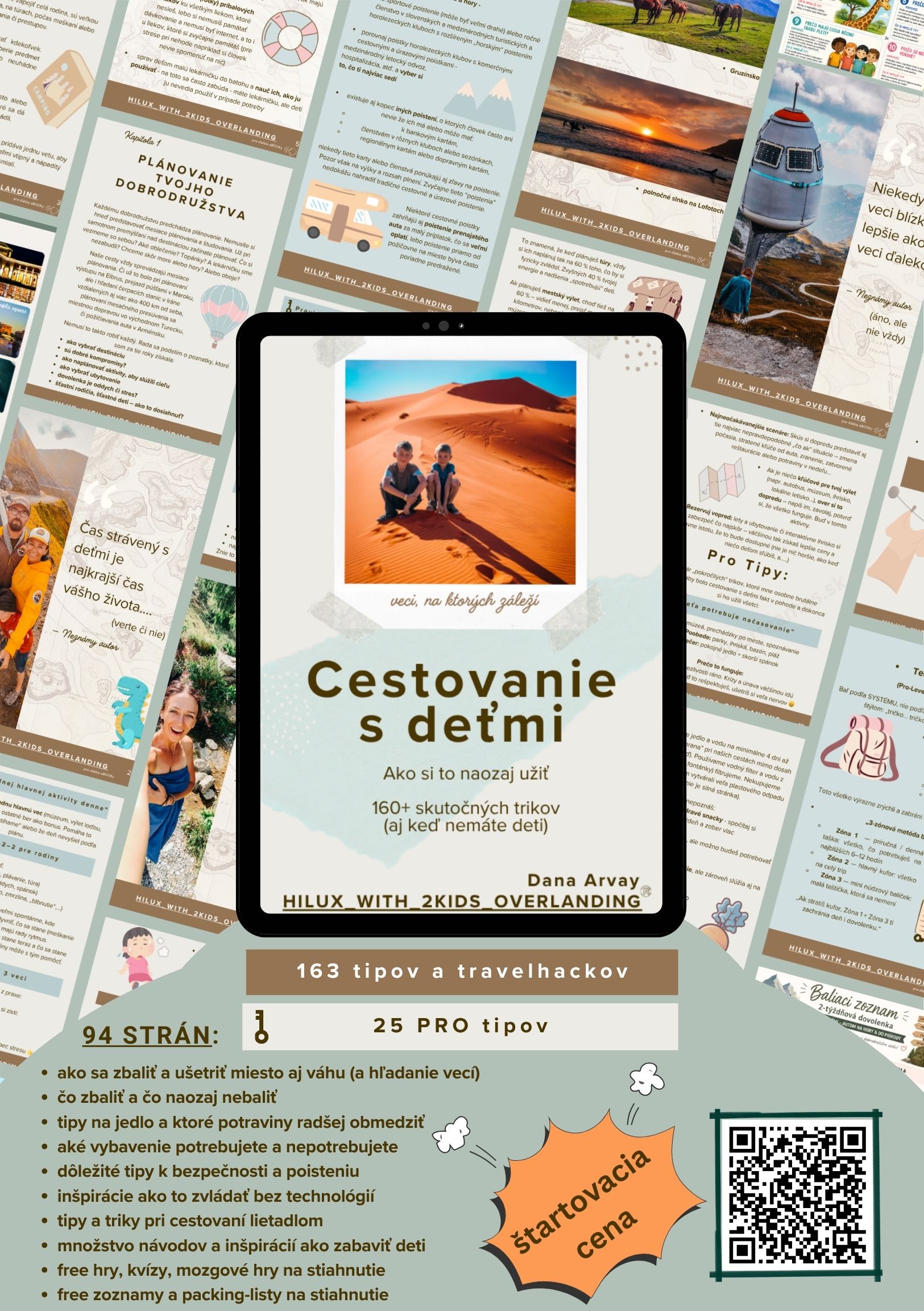 cestovanie s deťmi ekniha