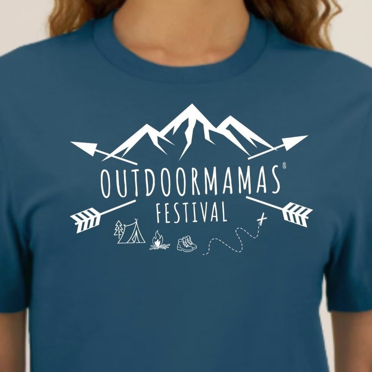 Tričko Outdoormamas Turistika - PREDPREDAJ – Obrázok 3